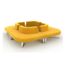 High quality luxury modern spa sofa chair furniture waiting hair salon sofa